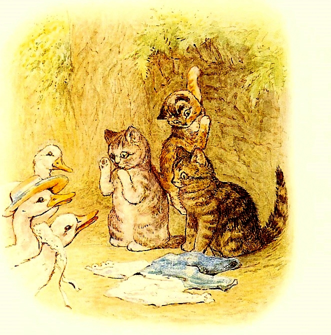 Беатрис Поттер, сказка про котенка Тома