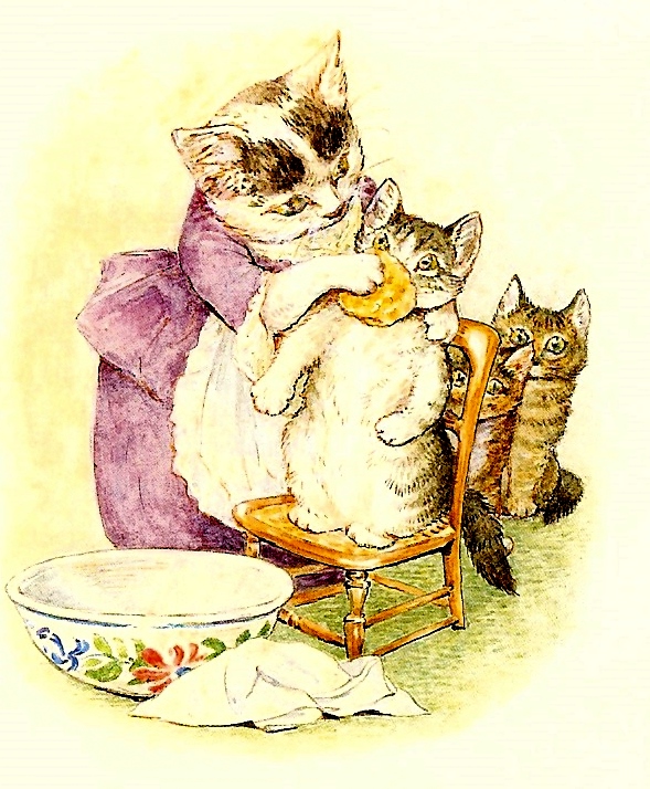 Беатрис Поттер, сказка про котенка Тома